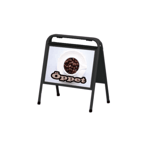 MINI SIGN GATUPRATARE A3 svart